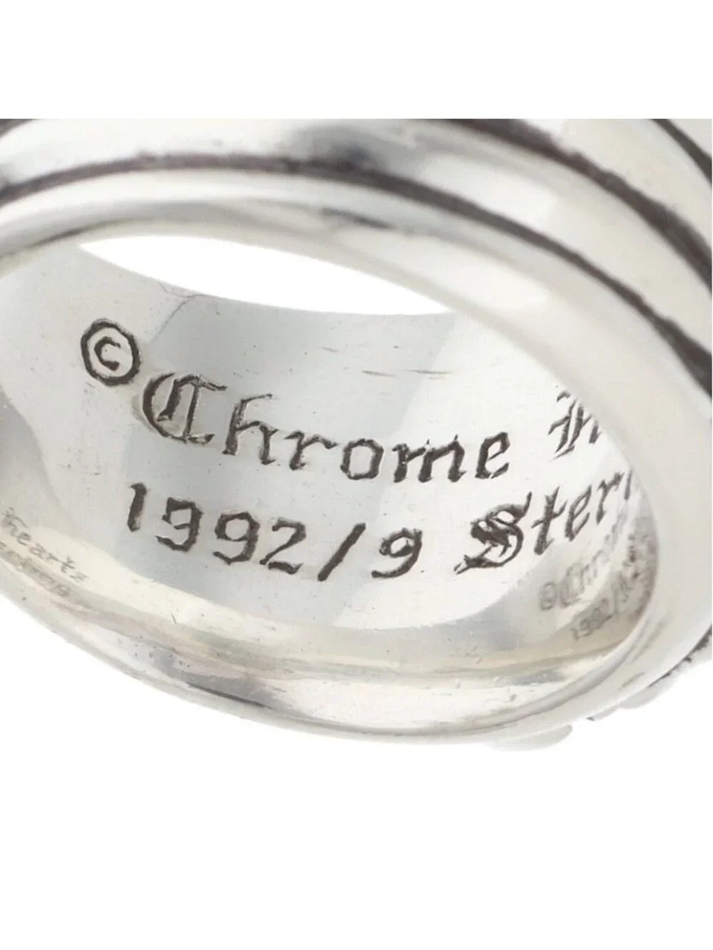 Chrome Hearts Dagger Silver Ring